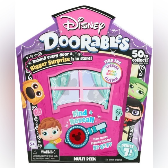 Disney Doorables Multi Peek Series 7 Collectible Blind Bag Inspired Mini Figures - Picture 1 of 7